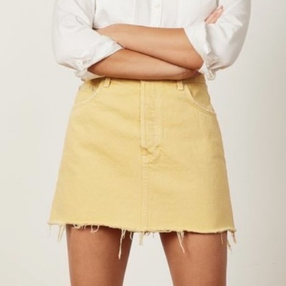 Boyish Denim Corey Skirt in Honey Pot Size 29